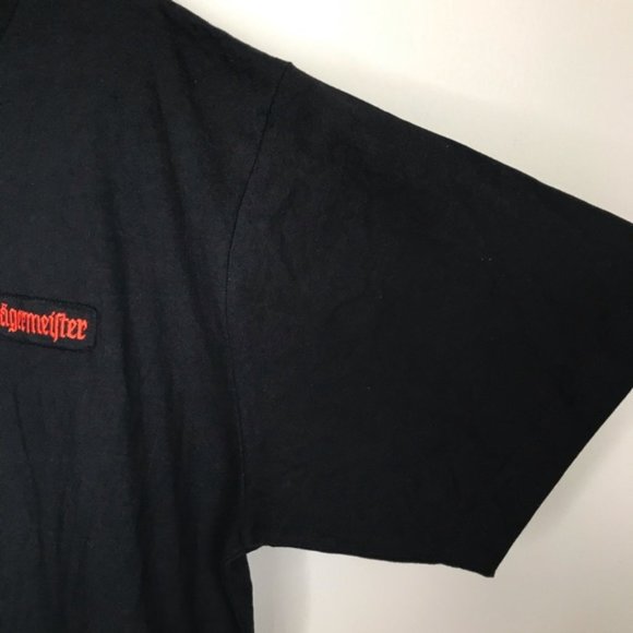 Jagermeister Men’s Limited Edition Black V-Neck Short Sleeve T-Shirt Size XXL - Picture 5 of 8